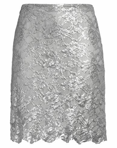 Aspesi Woman Mini skirt Grey Viscose, Polyamide, Polyurethane Cover