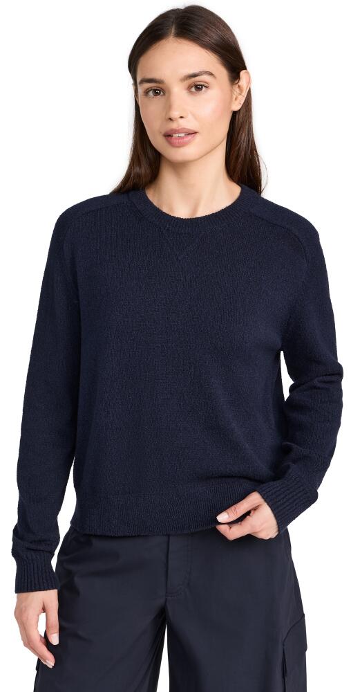 Theory Cropped Pullover Navy/Navy Cover