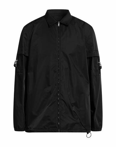 Givenchy Man Shirt Black Size 14 ½ Polyester Cover