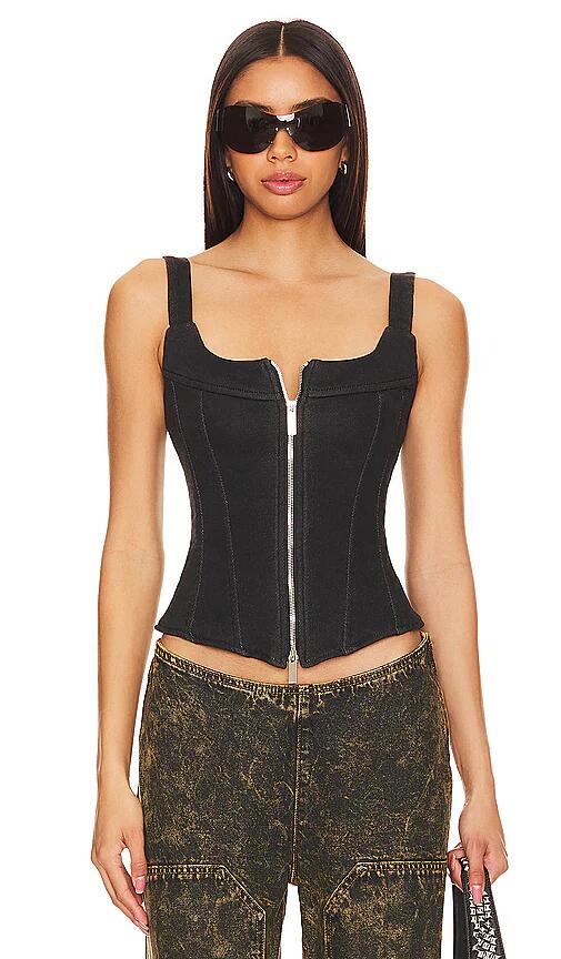 EB Denim Rainy Corset in Black Cover