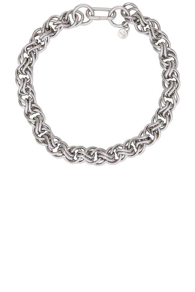 Demarson Mia Necklace in Metallic Silver Cover