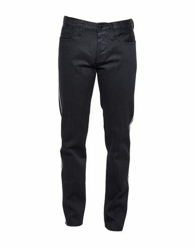 Emporio Armani Man Jeans Black Cotton Cover