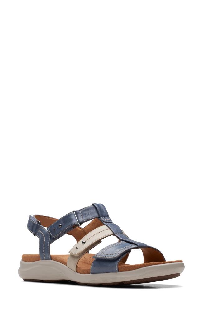 Clarks(r) Kitly Step Sandal in Denim Combi Cover