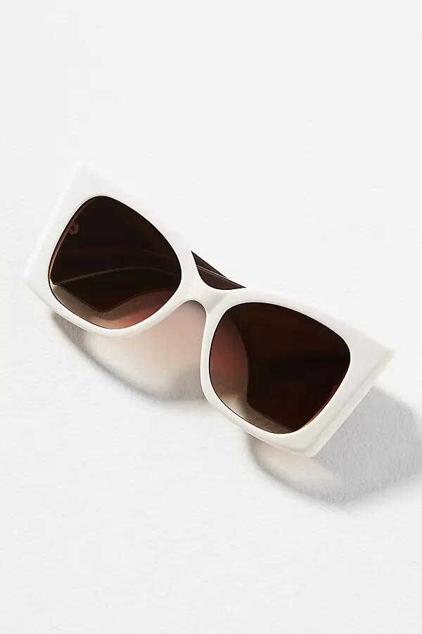 By Anthropologie Wide Flare Oversized Sunglasses Cover