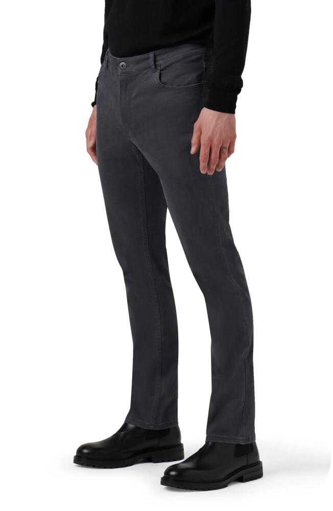 Bugatchi Stretch Cotton Blend Twill Chinos in Anthracite Cover