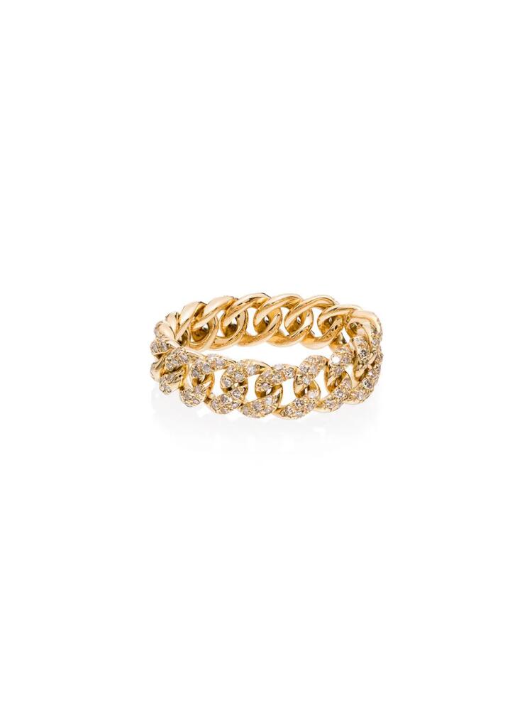 SHAY 18kt gold chain diamond ring Cover