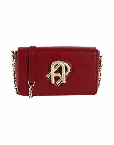 Furla Furla My Joy Mini Crossbody Woman Cross-body bag Burgundy Soft Leather Cover