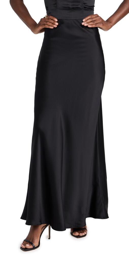 L'AGENCE Ryker Bias Skirt Black Cover