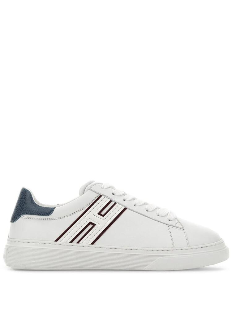 Hogan logo-embellished leather sneakers - White Cover