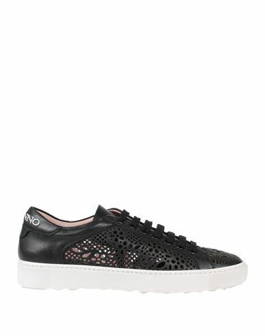 Ermanno Di Ermanno Scervino Woman Sneakers Black Soft Leather Cover