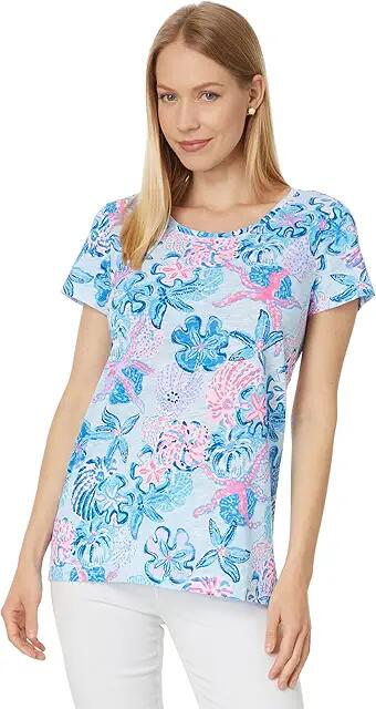 Lilly Pulitzer Etta Scoop Neck (Multi Bahamas Beachcomber) Women's Clothing Cover