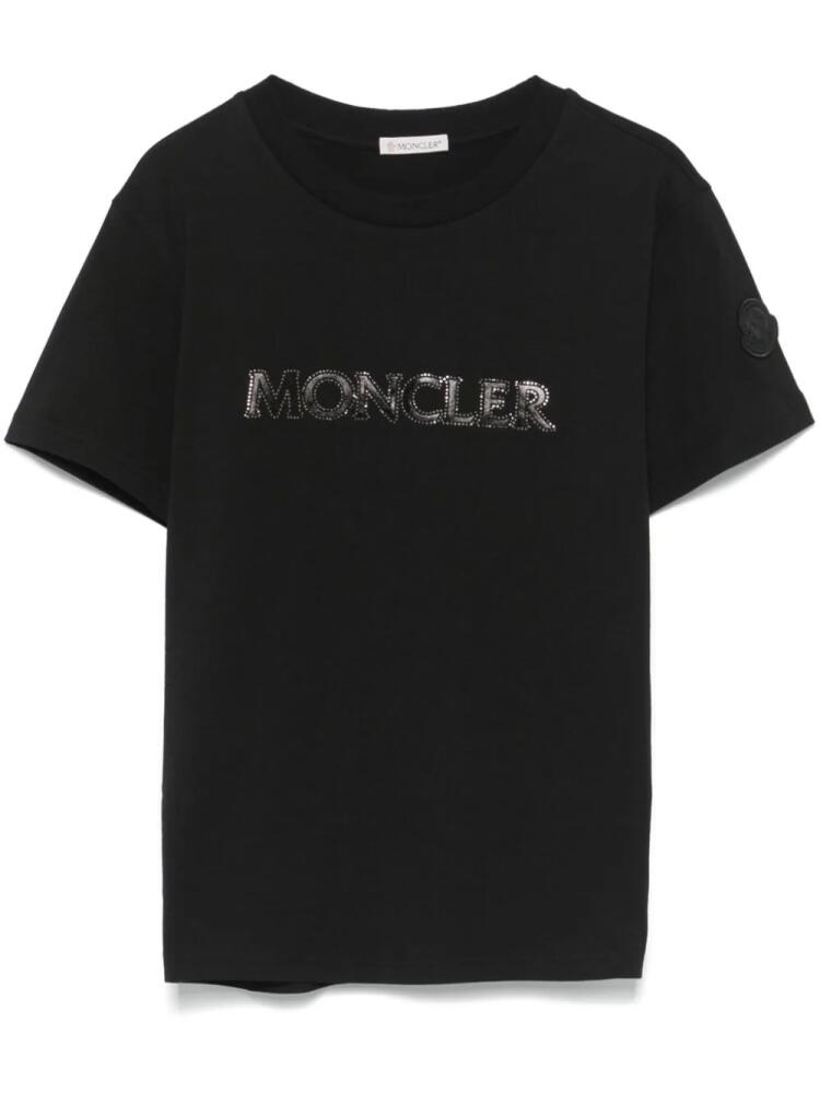 Moncler crystal-embellished T-shirt - Black Cover