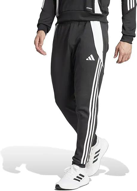 adidas Tiro 24 Sweatpants (Black/White) Men's Clothing Cover