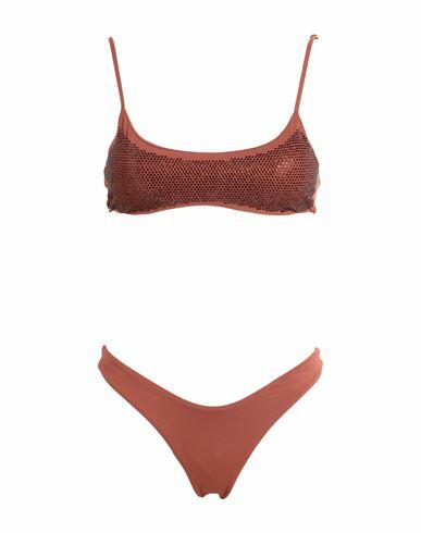 Matineé Woman Bikini Rust Polyimide, Elastane Cover