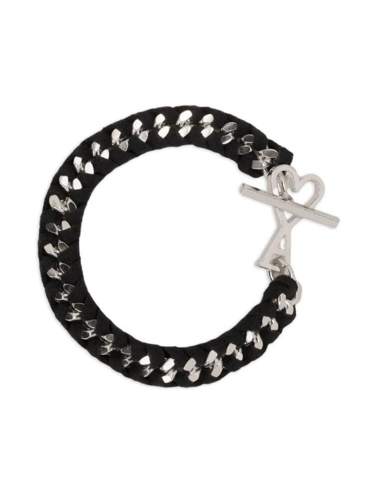 AMI Paris Ami De Coeur Chain bracelet - Black Cover