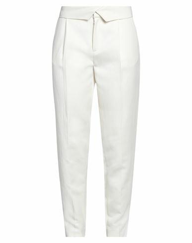 Paul & Joe Woman Pants Ivory Viscose, Ramie, Cotton Cover