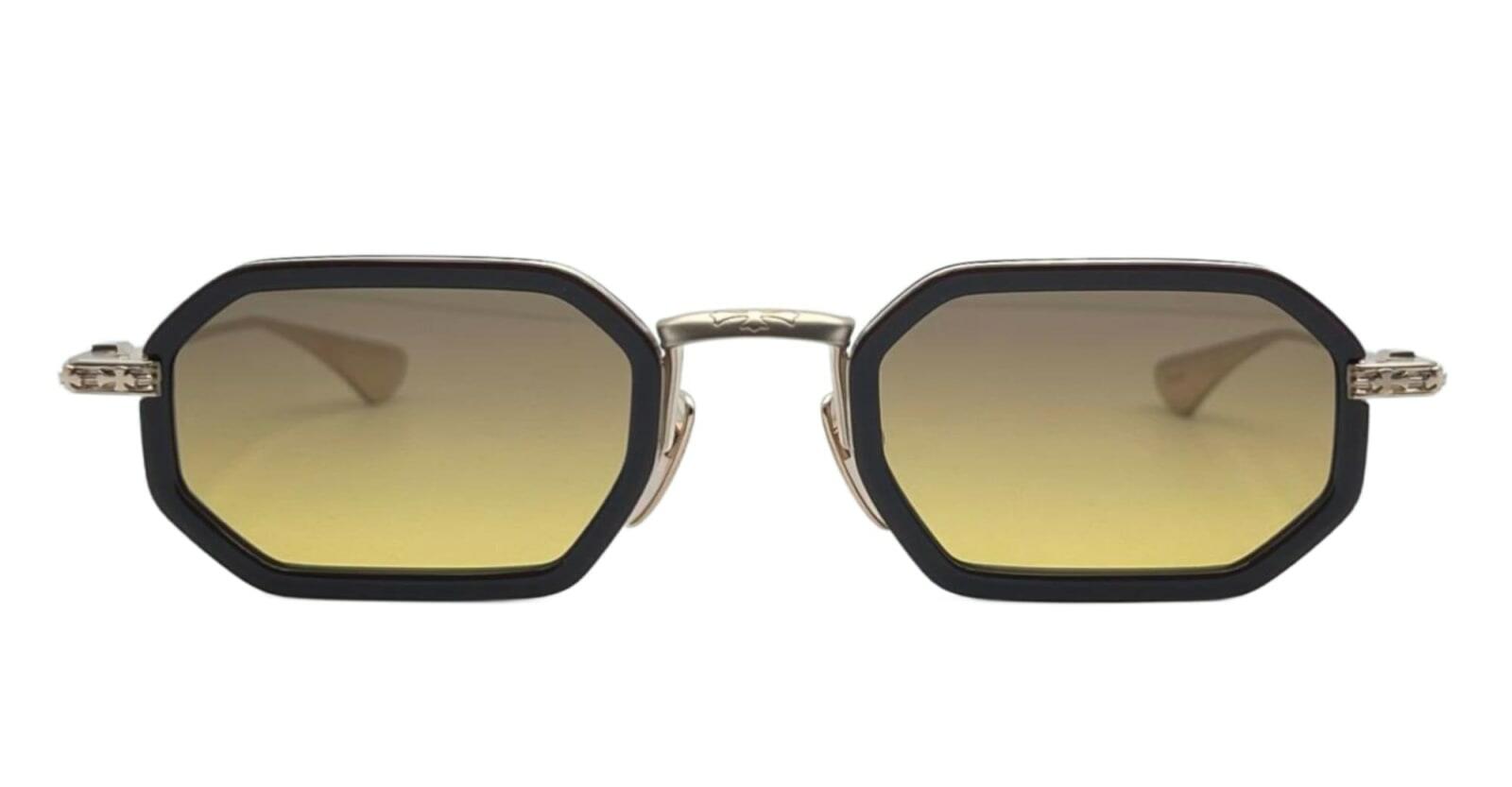 Chrome Hearts Stylida - Classic Brown / Matte Gold Plated Sunglasses Cover