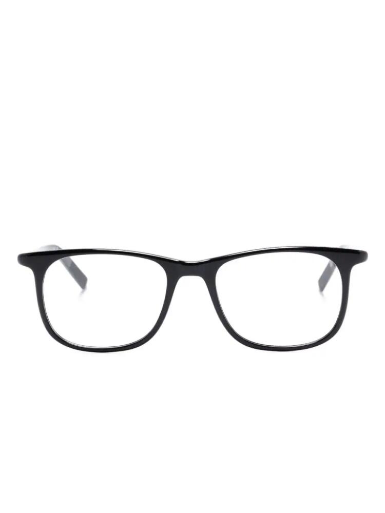 Montblanc square-frame glasses - Black Cover