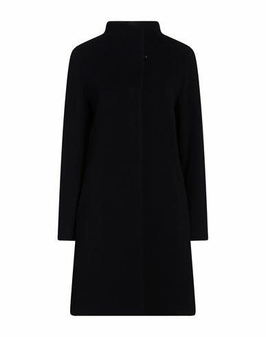 Cinzia Rocca Woman Coat Midnight blue Wool, Polyamide, Cashmere Cover