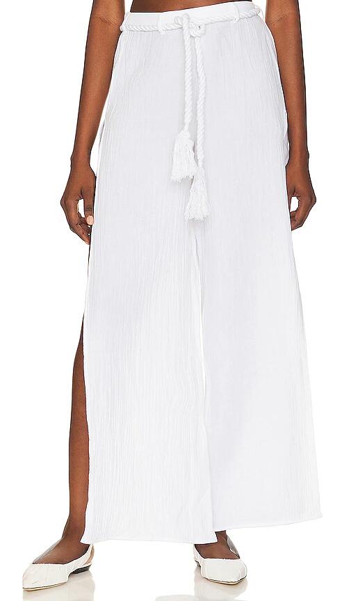 Camila Coelho Santi Pants in White Cover