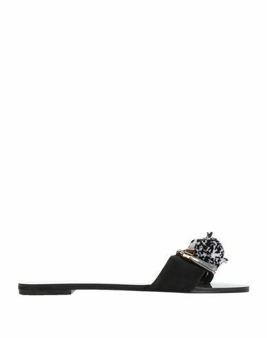 Sophia Webster Woman Sandals Black Leather Cover