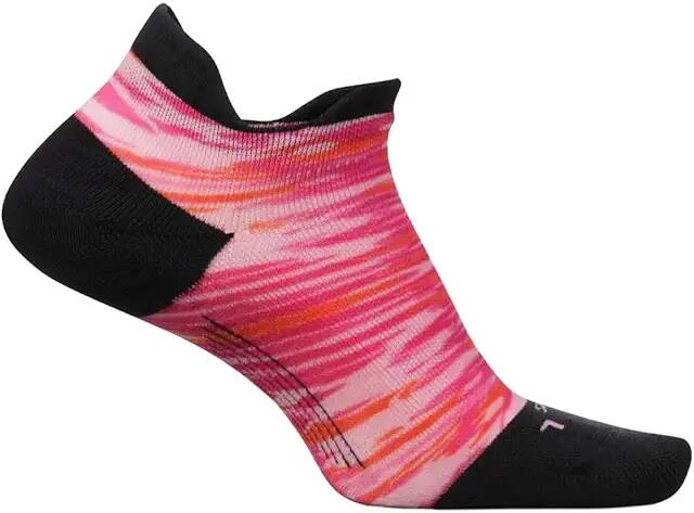 Feetures Elite Light Cushion No Show Tab (Relfection Pink) No Show Socks Shoes Cover