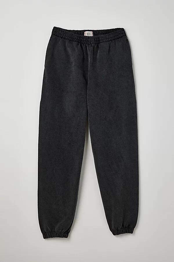 BDG Bonfire French Terry Jogger Sweatpant in Washed Black Cover