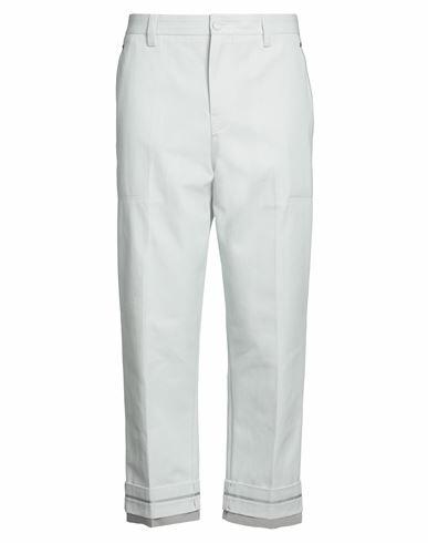 Dior Homme Man Pants Light grey Cotton, Silk Cover