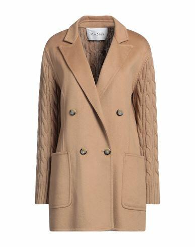 Max Mara Woman Coat Camel Wool, Cashmere Cover