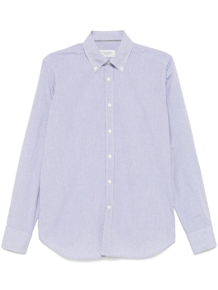 Tintoria Mattei checkered shirt - Blue Cover