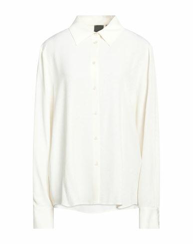 Pinko Woman Shirt Ivory Acetate, Silk Cover