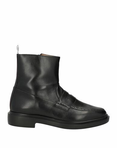 Thom Browne Man Ankle boots Black Calfskin Cover