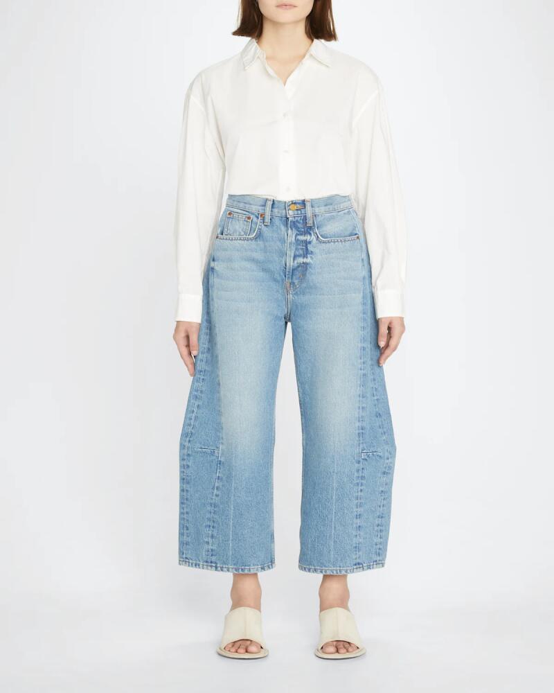 B SIDES Lasso Wide-Leg Rigid Jeans Cover