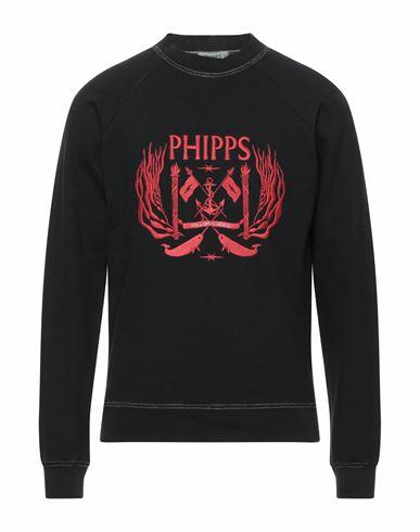 Phipps Man Sweatshirt Black Organic cotton Cover