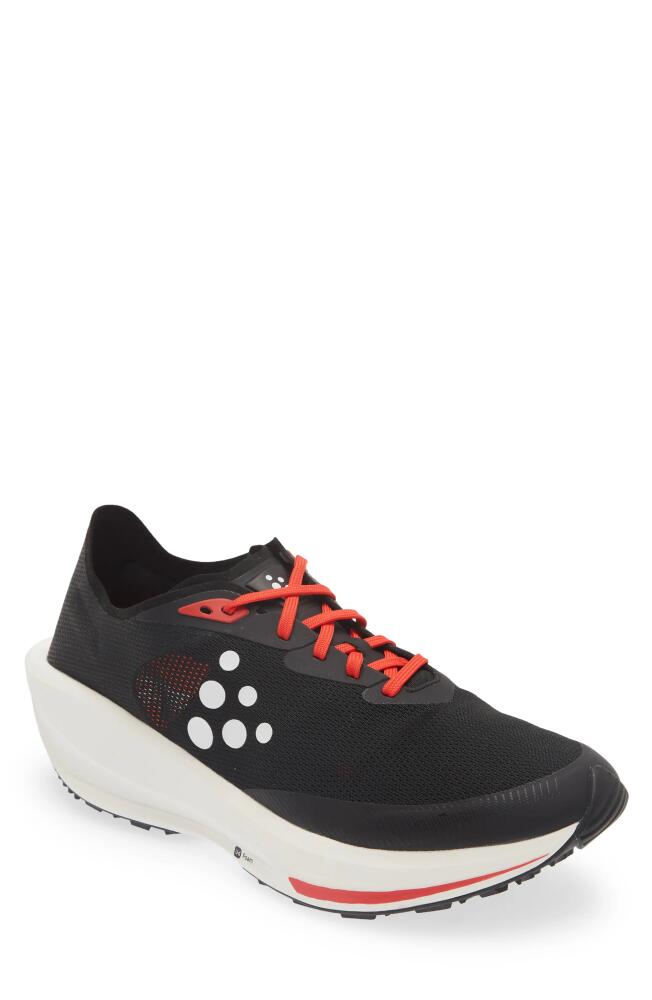 Craft CTM Ultra 3 Running Shoe in Black-Heat Cover