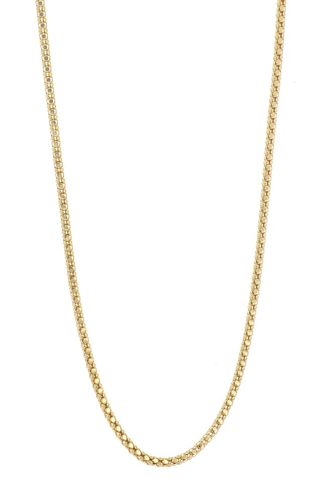 Bony Levy Men's 14K Gold Interlocking Chain Necklace in 14K Yellow Gold Cover