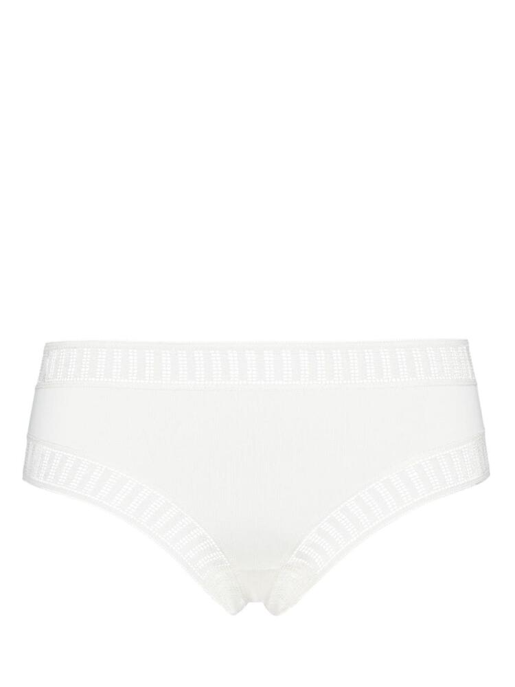 ERES Gabby Graphic tanga briefs - White Cover