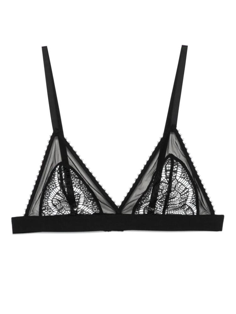 Maison Close Accroche Cœur bra - Black Cover