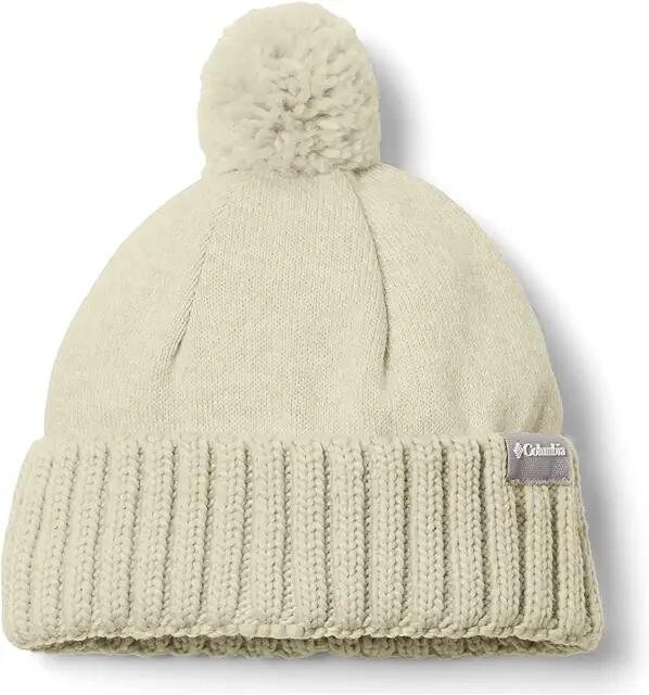 Columbia Sweater Weather Pom Beanie (Chalk Heather) Caps Cover