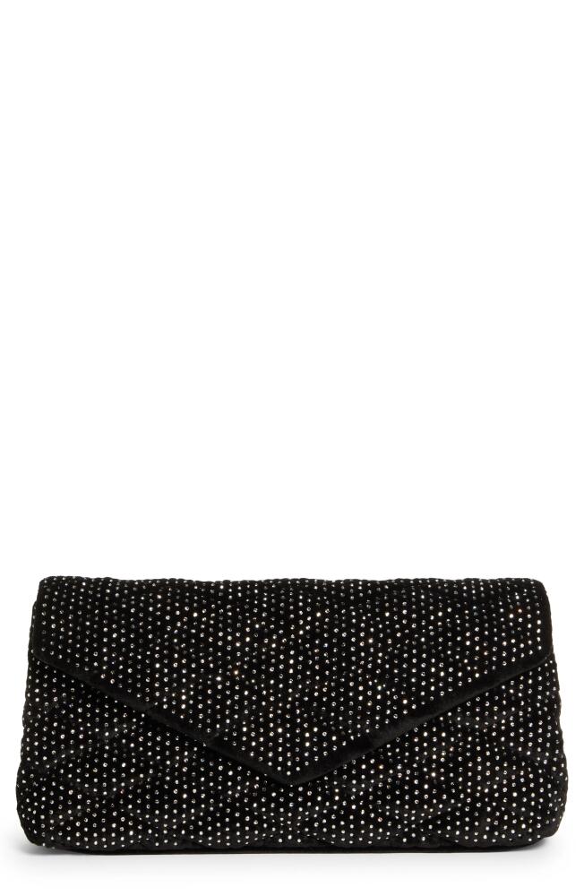 Saint Laurent Large Sade Studded Clutch in 1000 Nero/Nero Cover