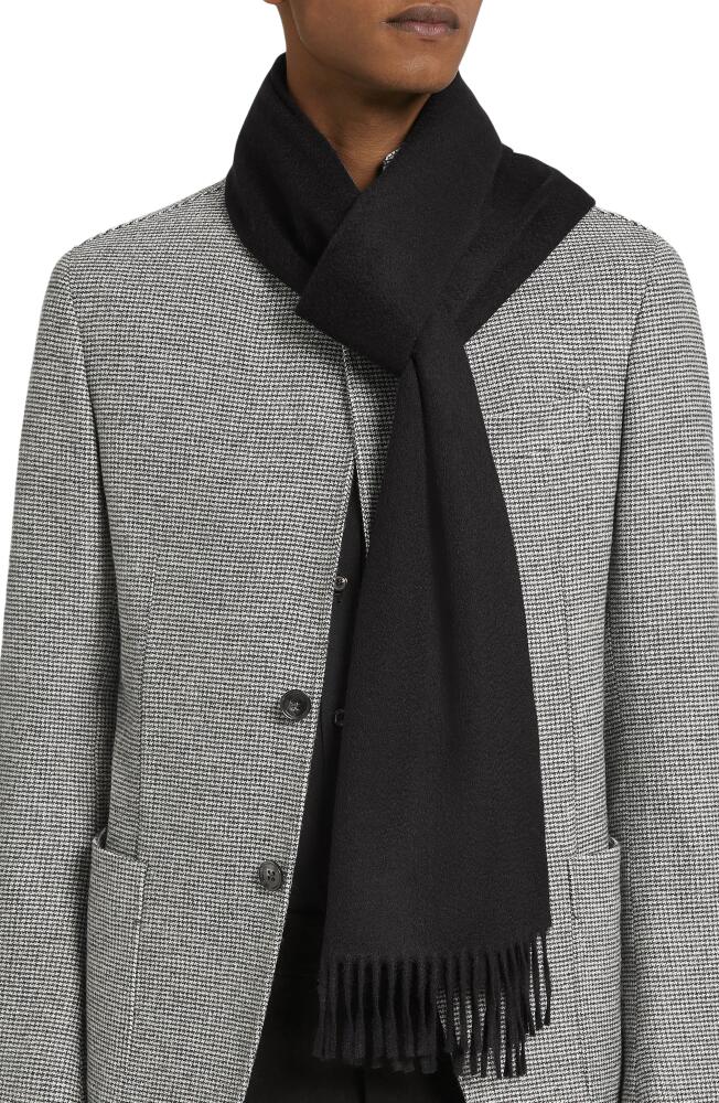 ZEGNA Cashmere Scarf in Black Cover