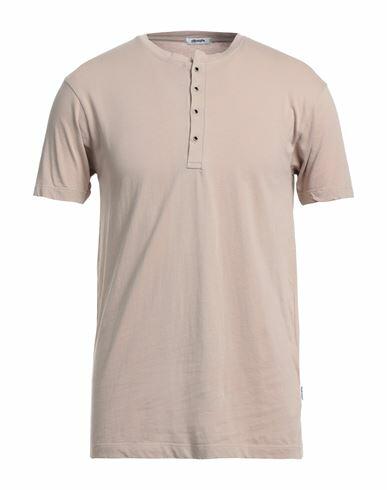 Stilosophy Man T-shirt Light brown Cotton Cover