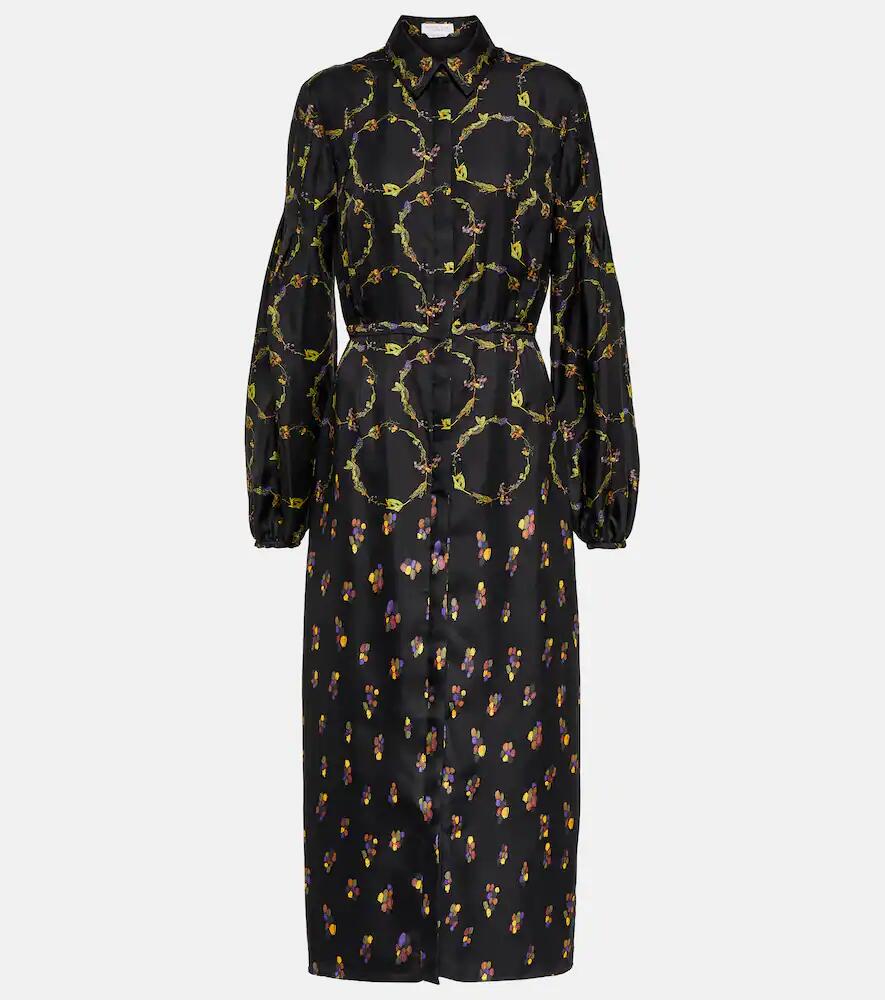 Gabriela Hearst Mauri printed silk twill maxi dress Cover