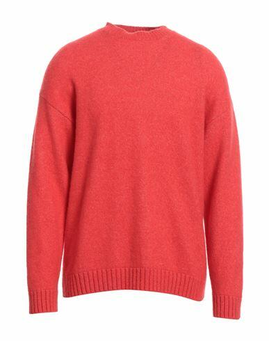 Laneus Man Sweater Coral Cashmere, Silk, Polyester Cover