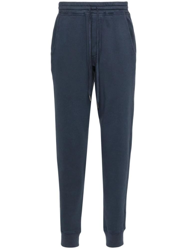 TOM FORD cotton track pants - Blue Cover