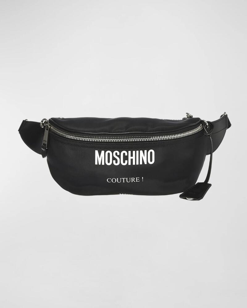 Moschino Men's Logo Belt Bag Cover