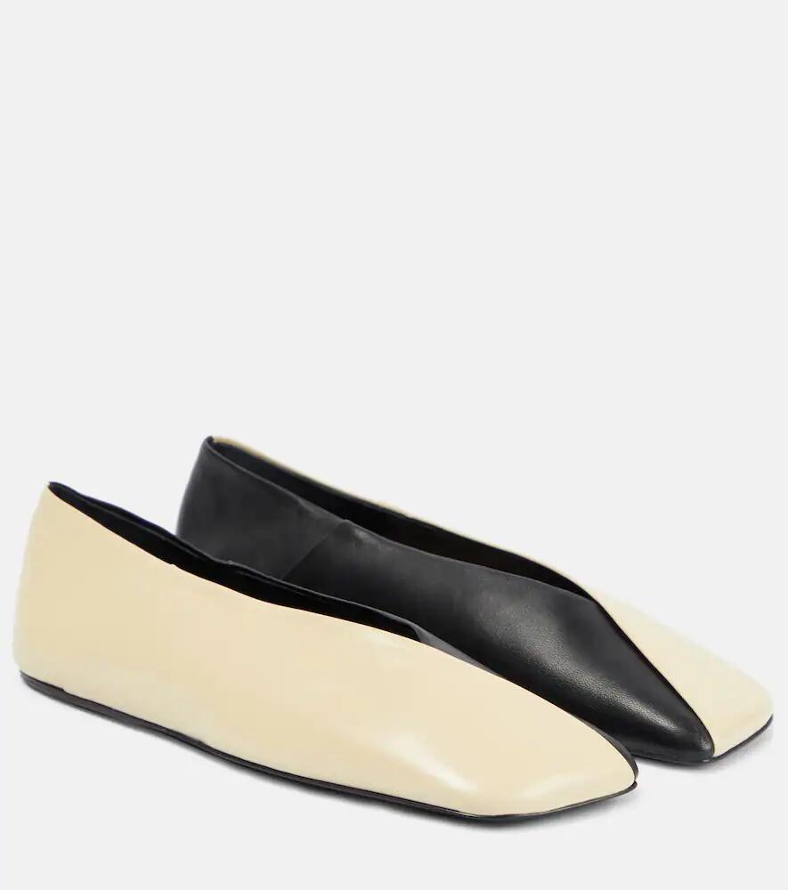 Jil Sander Leather ballet flats Cover