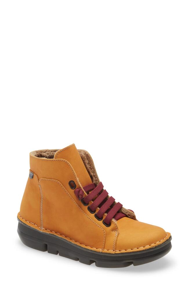 On Foot 29001 High Top Sneaker in Amarillo Yellow Cover