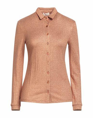 Siyu Woman Shirt Rust Viscose, Polyamide, Polyester Cover