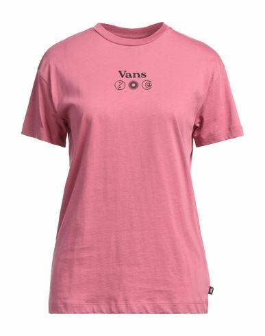 Vans Woman T-shirt Mauve Cotton Cover